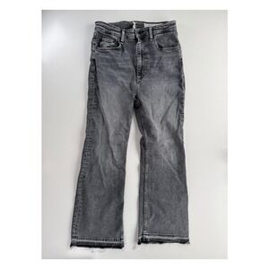 RAG & BONE Casey High-Rise Ankle Flare Jeans Womens 30 Stretch Denim Harley Gray